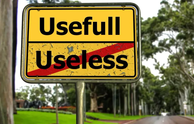 Useful of useless?